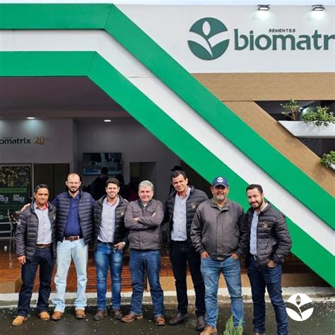 Sementes Biomatrix Recebe Parceiros E Visitantes Em Stand Na Agroleite