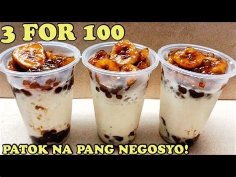 PATOK NA PANG NEGOSYO 3 FOR 100 BANANA CON YELO YouTube