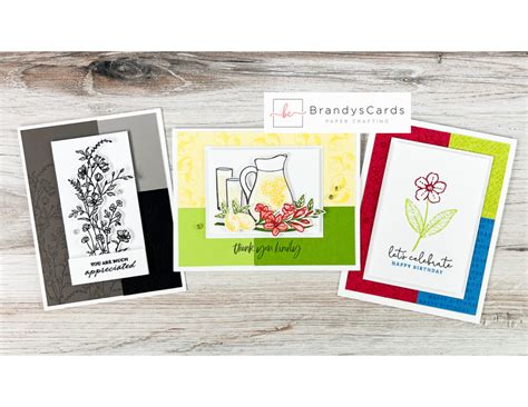 Stampin Up Start Your Summer With Fun And Easy Birthday Cards Post