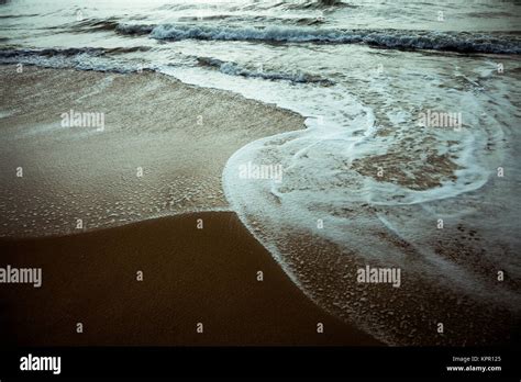 Beautiful waves at the beach Stock Photo - Alamy