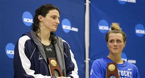 University Of Kentucky Riley Gaines Blasts Transgender Swimmer Lia