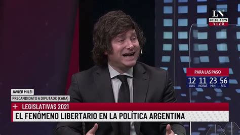 Javier Milei Hoy La Rebelión Es Liberal Youtube