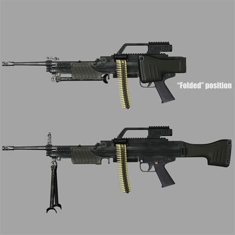 max heckler koch mg4 machine gun