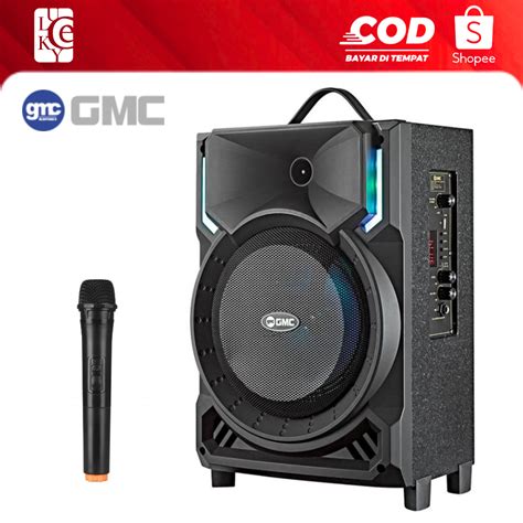 Jual GMC 897H Speaker Portable BLUETOOTH SUARA MANTAP BISA KARAOKE