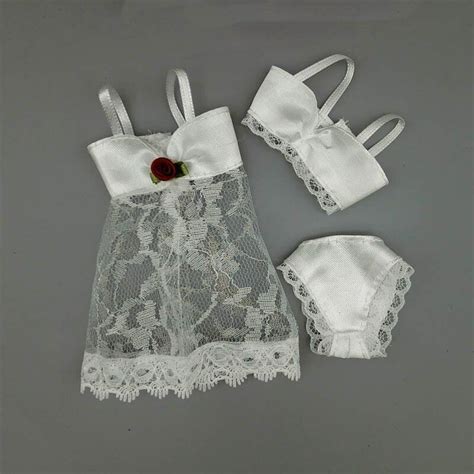 Doll Accessories Black Pajamas Lingerie Bra Underwear Clothes For Doll Ebay