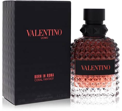 Valentino Uomo Born In Roma Coral Fantasy Cologne For Men By Valentino