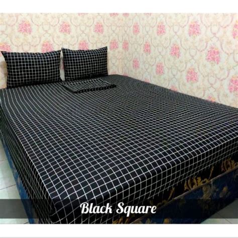 Jual Seprei Aesthetic Motif Kotak Kotak Shopee Indonesia