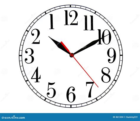 Backwards Clock stock illustration. Image of time, history - 461334