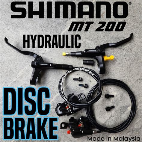 Jual Brake Set Hidrolik Rem Hydraulic Shimano Mt Original Hidrolik