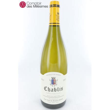 Chablis Jean Paul Et Benoit Droin In Stock