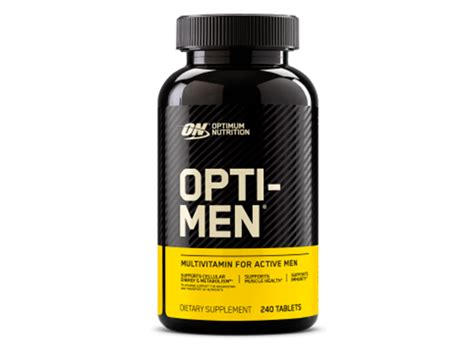 Ripley MULTIVITAMÍNICO OPTI MEN DE 240 CAPSULAS OPTIMUM NUTRITION