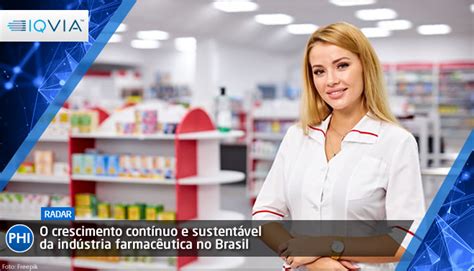 O Crescimento Cont Nuo E Sustent Vel Da Ind Stria Farmac Utica No