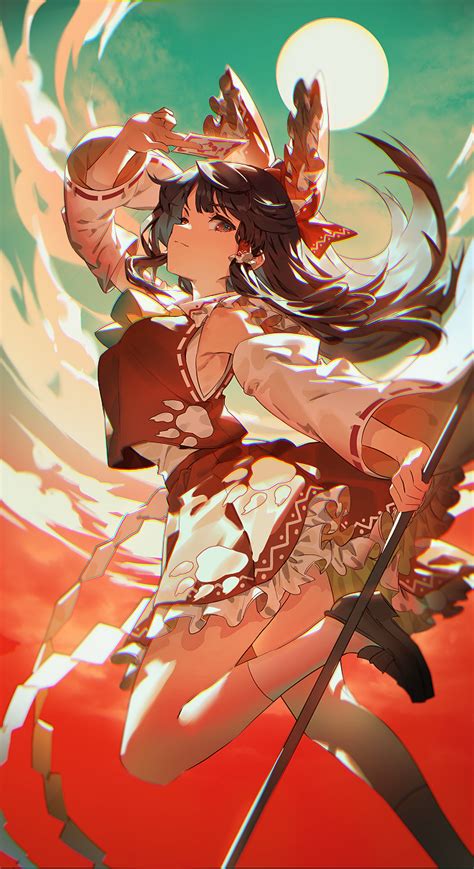 Hakurei Reimu Reimu Hakurei Touhou Image By Kumorix 3511907