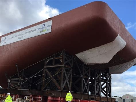 Huge Section Of Boaty Mcboatface Research Ship To Be Moved By Barge