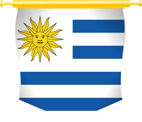 Bandera De Uruguay Png