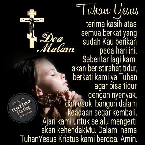 Doa Malam Sebelum Tidur Katolik Homecare24