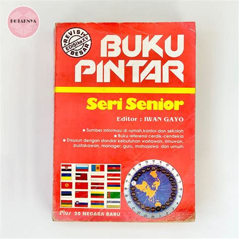 Buku Pintar Seri Senior Sampul Merah Buku Alat Tulis Buku Di