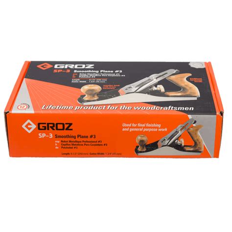 Smoothing Hand Planer Groz Usa