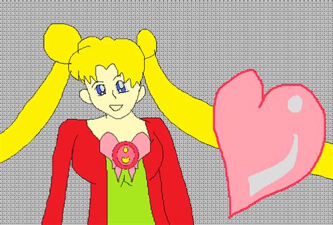 Usagi Tsukino And A Heart By Creativesm75 On Deviantart