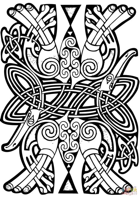 Celtic Art Coloring Pages