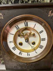 Antique French Day Mantle Clock C