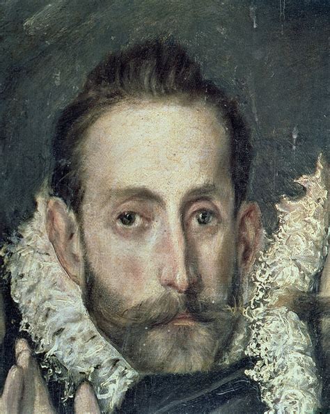 Autorretrato Detalle De El Entierro Del Conde Orgaz 1586 88