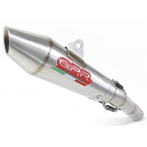 GPR ROY 4 RACE PCX Power Cross Racing Exhaust For Royal Enfield