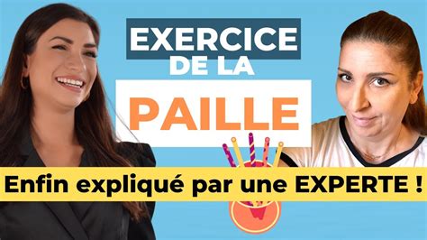 Exercice De La Paille Voix Les Secrets De Cette Astuce Que Tu Ne