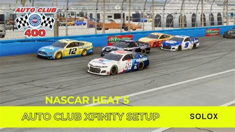 Nascar Heat Auto Club Xfinity Setup