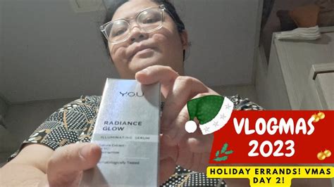 VLOGMAS 23 DAY 2 Holiday Errands Christmas Shopping For Gifts