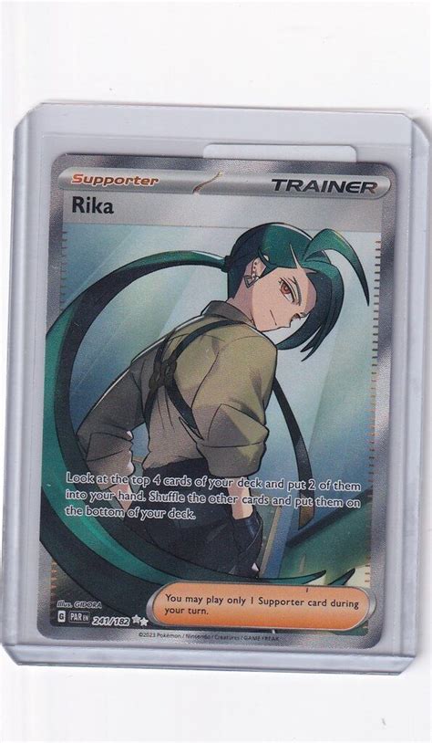 Pokemon Paradox Rift Rika 241 182 EBay