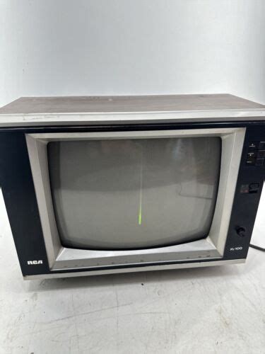 Vintage Retro Wood Grain Rca Xl Ekr W Tv Television