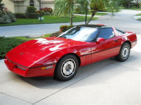 Bright Red 1985 Chevrolet Corvette