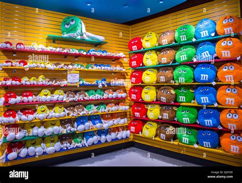 The Mandm World Store In Las Vegas Strip Stock Photo Alamy