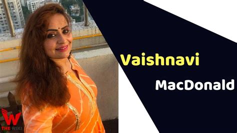 Vaishnavi MacDonald (Actress) Height, Weight, Age, Affairs, Biography & More