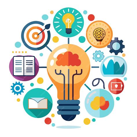 Premium Vector | Unlocking Creativity Ideas Inspiration and Innovation