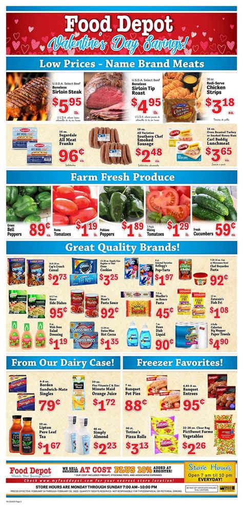 Food Depot Weekly Ad Feb 14 Feb 20 2022