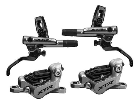 Par Juego De Frenos Hidráulicos Shimano Xtr M9120 4 Pistones Meses