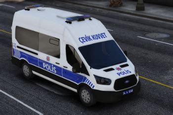 Ford Transit Polis Cevik Kuvvet Paket Turkish Els Gta Mods