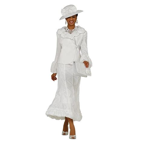 Divine Apparel Womens Plus Size Two Piece White Skirt Suit Free Shipping Today Overstock