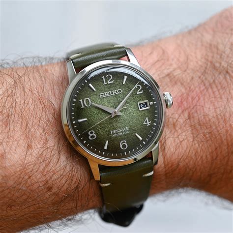 Hands On Seiko Presage Cocktail Matcha Srpf J Hojicha Srpf J