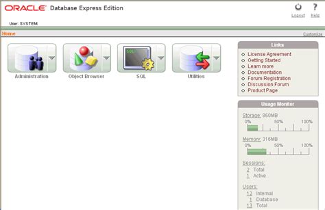 Oracle® Database Express Edition