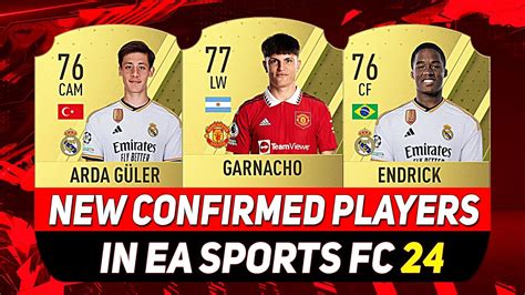 New Confirmed Players Added To Ea Fc Ft Garnacho Endrick G Ler