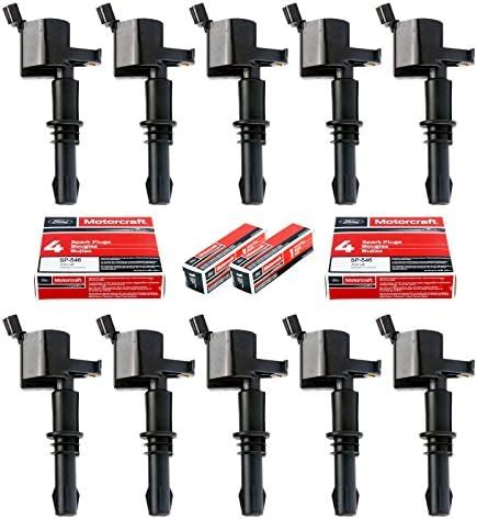 Amazon MAS Set Of 10 Ignition Coils Pack Compatible With Ford