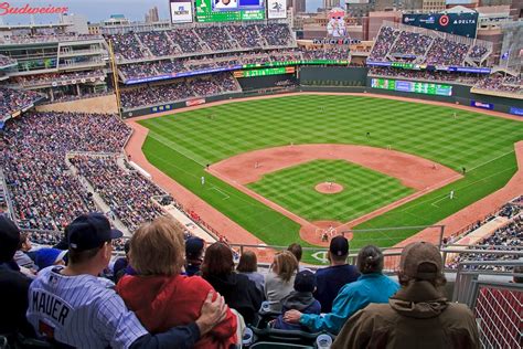 Target Field Seating Chart With Seat Numbers