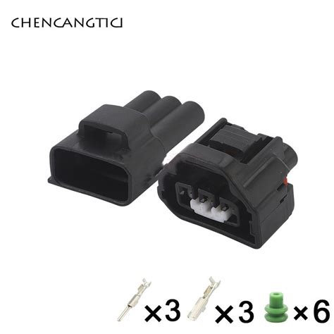 1 Set 3 Pin 22 Mm Auto Waterproof Sensor Plug Toyota Motor 1jz Tps Connector Throttle Car