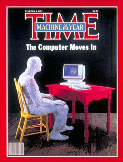 Time Magazine Cover The Computer Machine Of The Year Jan