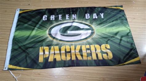 Green Bay Packers Flag 3ft X 5ft Polyester Nfl Banner Flying Custom Flag 90x150cm Flag 063 In