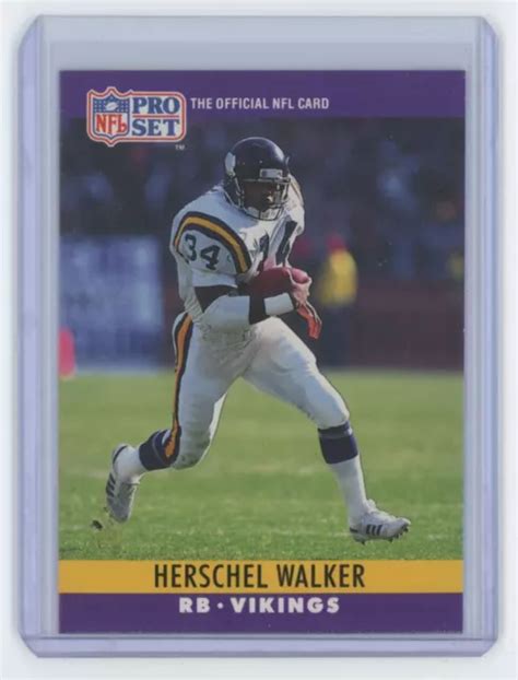 1990 PRO LOT Herschel Walker Minnesota Vikings 197 EUR 4 19 PicClick FR