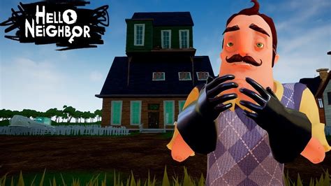 ПРИВЕТ СОСЕД!ВСЕ !!!ИГРА МОД Pre_Alpha_House!ПЛОСКИЙ ДОМ СОСЕДА! HELLO ...